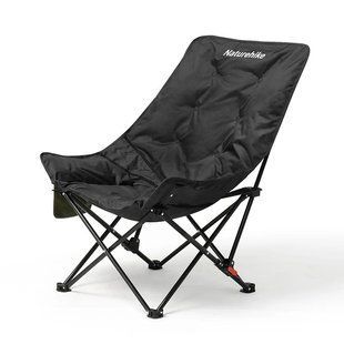 Розкладне крісло на природу Naturehike CNK2450JJ020 чорне (ks172)
