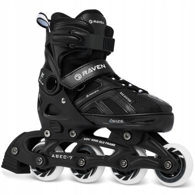 Раздвижные ролики Raven Pulse Black размер 40-43 (smj485)