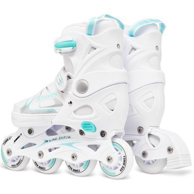 Раздвижные ролики Raven Spirit White/Mint размер 33-36 (smj633)