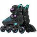 Розсувні ролики Raven Cande Black/Mint/Violet розмір 38-41 (zh429)