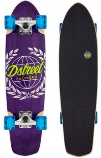 Скейт круизер деревянный D Street Atlas - Purple 28'' 71.12 см (ds4493)