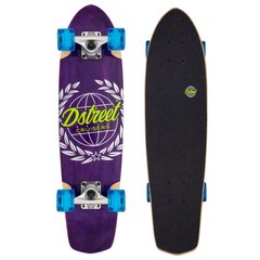 Скейт круізер дерев'яний D Street Atlas - Purple 70 см (ds4493)