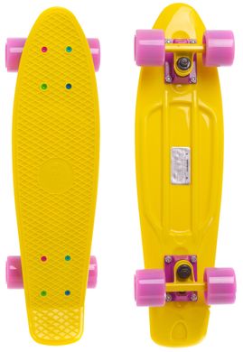 Пенни Борд Fish Skateboard 22.5" Желтый 57см (FC22)