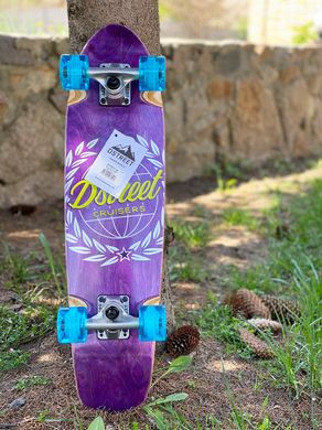 Скейт круизер деревянный D Street Atlas - Purple 28'' 71.12 см (ds4493)