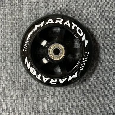 Колесо для трюкового самоката Maraton 100 мм IRON Дюраль - Чорний (ko4114)