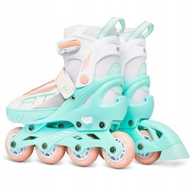 Розсувні ролики Raven Profession White/Mint/Orange розмір 28-32 (smj607)