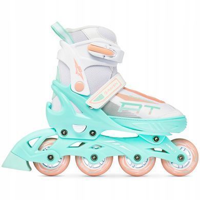 Розсувні ролики Raven Profession White/Mint/Orange розмір 28-32 (smj607)