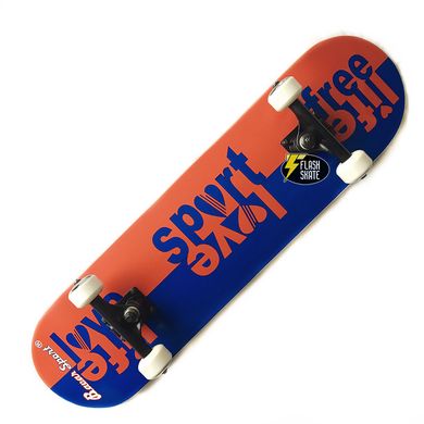 Скейтборд дерев'яний Bavar 79 см - Love Sport скейт