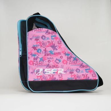Сумка для роликів та ковзанів SFR Designer Ice & Skate pink graffiti (smj858)