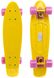 Пенні борд Fish Skateboard 22.5" Жовтий 57см (FC22)