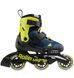 Дитячі ролики Rollerblade Microblade 3WD blue royal-lime розмір 33-36.5 (smj817)