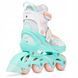 Розсувні ролики Raven Profession White/Mint/Orange розмір 28-32 (smj607)