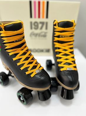 Ролики квады Rookie Coca-Cola Sunshine Black размер 38 (zh359)
