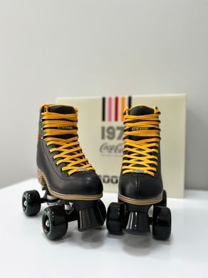 Ролики квады Rookie Coca-Cola Sunshine Black размер 38 (zh359)