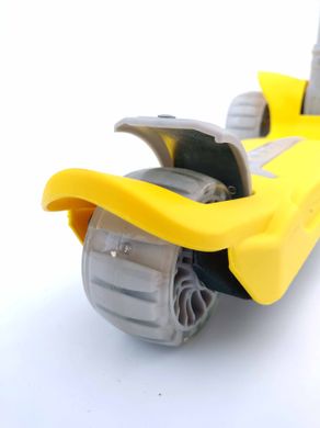 Трехколесный Самокат детский Scooter Pastel - SMART - Желтый (sw213)