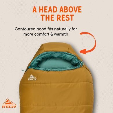 Дитячий спальник Kelty Mistral 20 Kids woodthrush (ks198)