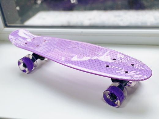 Zippy Board penny PRO 22" - Lilac 54 см Светятся колеса пенни (zl-m111)