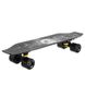 Мини лонгборд Fish Skateboards 22.5" - Черный / Лого 57 см (fcd113)