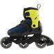 Дитячі ролики Rollerblade Microblade 3WD blue royal-lime розмір 36.5-40 (smj818)