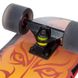 Скейтборд круизер Print Big LED - Волк 79 см светятся колеса (sk983)
