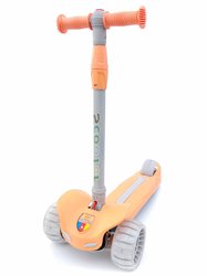 Трехколесный Самокат детский Scooter Pastel SMART - Персик (sw214)