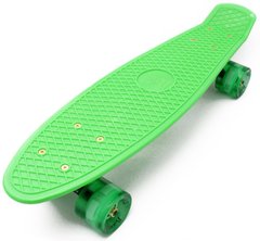 Zippy Board penny PRO 22 "- Green 54 см Світяться колеса пенні (zl-m112)