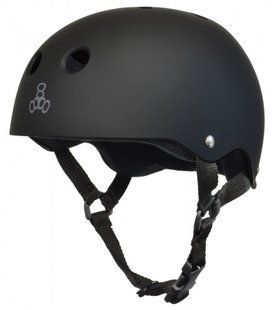 Шлем защитный Triple8 Sweatsaver Helmet - Black All р. XS 51-52 см (mt4168)