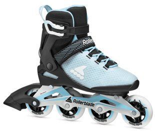 Фітнес ролики Rollerblade Macroblade 80 W powder blue-black розмір 36-37 (sl107)