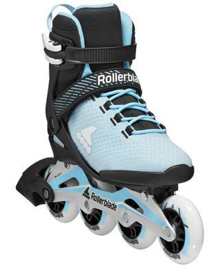 Фитнес ролики Rollerblade Macroblade 80 W powder blue-black размер 36-37 (sl107)