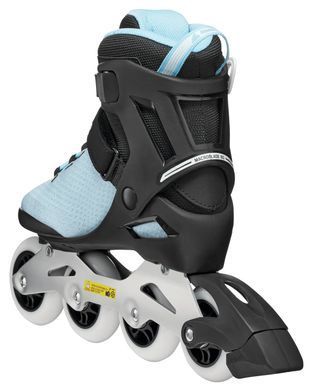 Фитнес ролики Rollerblade Macroblade 80 W powder blue-black размер 36-37 (sl107)