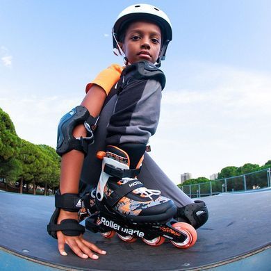 Детские ролики Rollerblade Microblade SL Black Orange 33-36.5 (sk287)