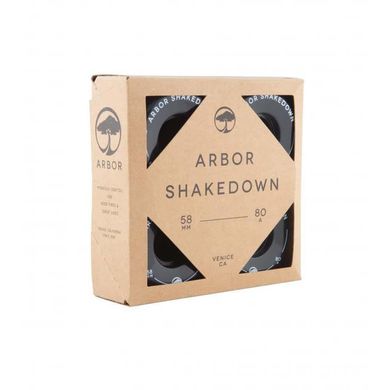Колеса для скейта круїзера Arbor Shakedown Black 58 мм (zh618)