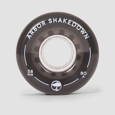 Колеса для скейта круизера Arbor Shakedown Black 58 мм (zh618)
