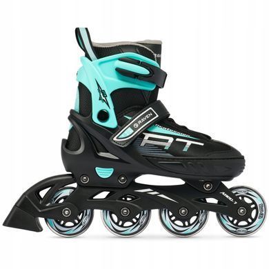 Раздвижные ролики Raven Profession Black/Mint размер 38-41 (smj379)