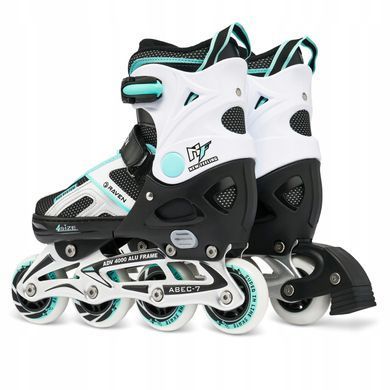 Раздвижные ролики Raven Pulse Black/Mint размер 37-40 (smj561)
