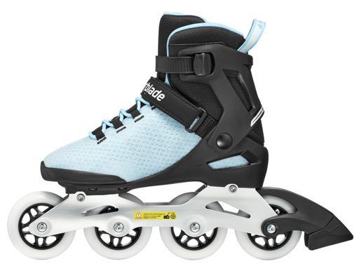 Фитнес ролики Rollerblade Macroblade 80 W powder blue-black размер 36-37 (sl107)
