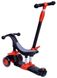 Триколісний самокат 5в1 дитячий сидіння і батьківська ручка Maraton Credo 2 - Чорний з червоним (sa318)