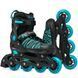 Раздвижные ролики Raven Vella Black/Mint размер 37-40 (zh236)