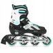 Раздвижные ролики Raven Pulse Black/Mint размер 37-40 (smj561)