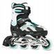 Раздвижные ролики Raven Pulse Black/Mint размер 37-40 (smj561)