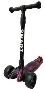 Трехколесный Самокат детский Scooter - SMART Print - Космос (sm1111)