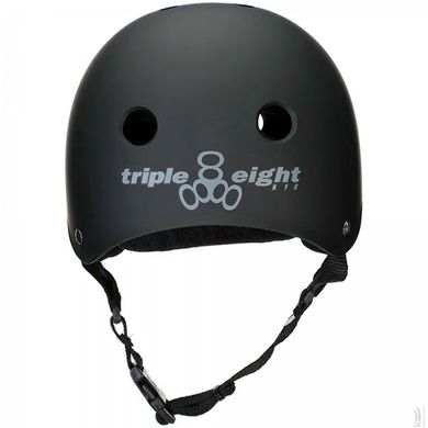 Шлем защитный Triple8 Sweatsaver Helmet - Black All р. S 52-54 см (mt4169)