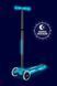 Детский самокат Micro Maxi Deluxe Glow LED Синий хрусталь (mx117)
