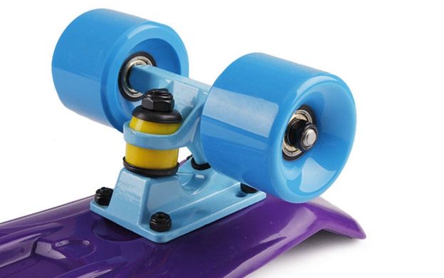 Fish Skateboards 22" Dark-Purple - Темно-Фиолетовый 57 см пенни борд (FC2)