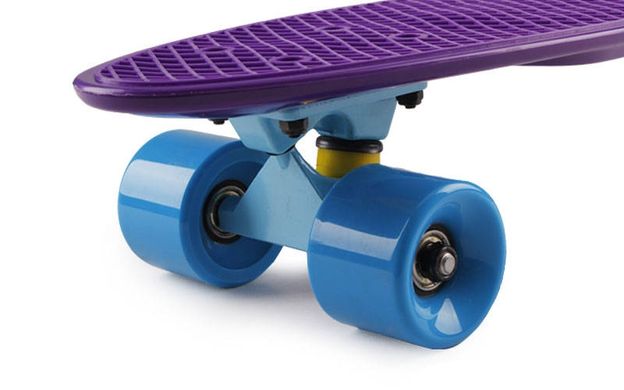 Fish Skateboards 22" Dark-Purple - Темно-Фиолетовый 57 см пенни борд (FC2)