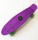 Zippy Board penny 22" Purple - Фиолетовый 54 см Светятся колеса пенни борд (ZL3)