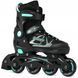 Раздвижные ролики Raven Spirit Black/Mint размер 37-40 (sk436)