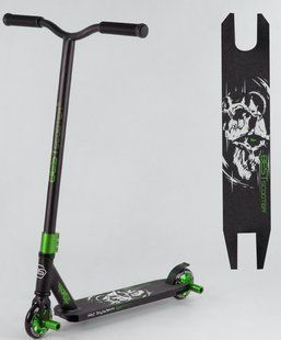 Трюковый самокат Best Scooter HIC Monster Green 100 мм (est233)