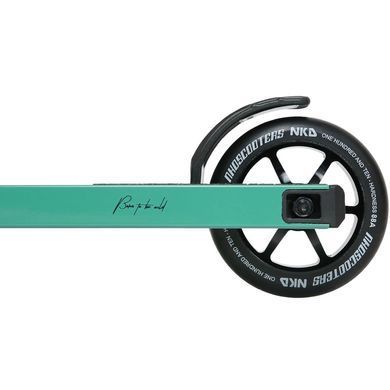 Трюковий самокат NKD Rally Stunt Scooter Green 110 мм (nkx466)