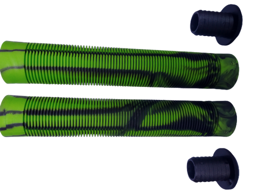 Гріпси для трюкового самоката комплект Maraton 170 мм - Зелені (tr3111)